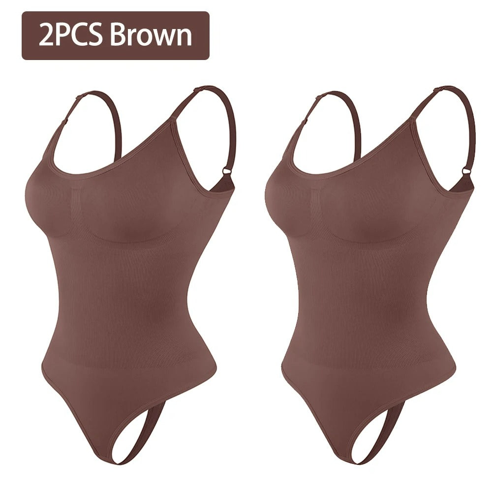 Sculpting Bodysuit X2 Brown